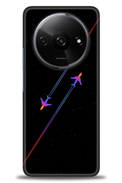 kılıfevreni جراب متوافق مع هاتف Xiaomi Redmi A3 4G 2024 + واقي شاشة سيراميك غ...