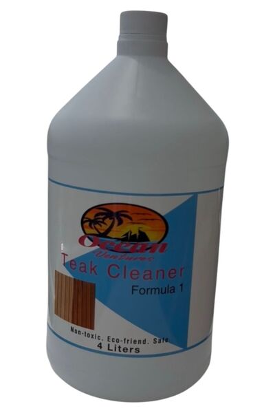 OCEAN VENTURES منظف ​​خشب الساج رقم 1 سعة 4 لتر