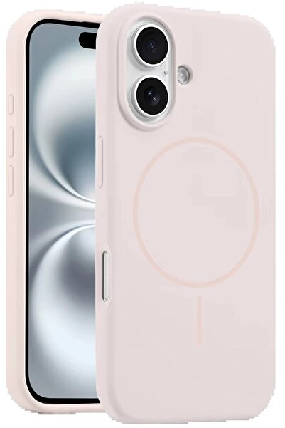 Khayra غطاء حماية Jully Magsafe لهاتف iPhone 16 Plus - وردي-(5796) - ESZAOC6984-8359