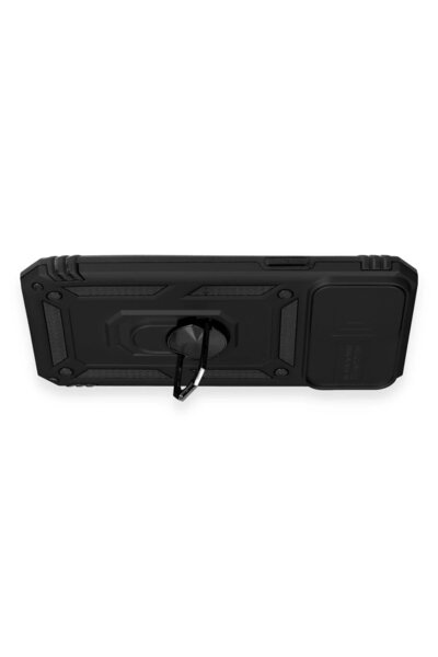 toyigoo iPhone 12 Pro Max Case Pars Silicone with Lens Ring - Black-(5796) - Tygo6875-1100