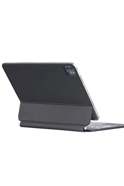 Khayra iPad Pro 12.9 (2022) Case X9 Magic Tablet Case with Magnetic Keyboard - Black-(57 - Eszaoc2968-2