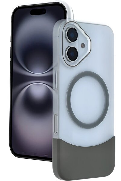 ETC غطاء ابل ايفون 16 فيلار ماج سيف - رمادي طبيعي - (5796) - MYG5129-9183