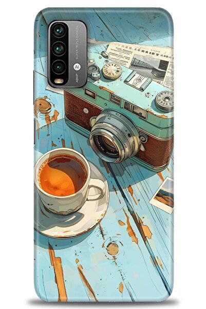 kılıfevreni جراب متوافق مع هاتف Xiaomi Redmi Note 9 4G A+ Plus + واقي شاشة سي...