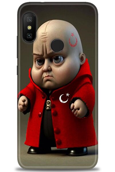 kılıfevreni غطاء متوافق مع هاتف Xiaomi Mi A2 Lite A+ Plus غطاء HD مطبوع - غطا...