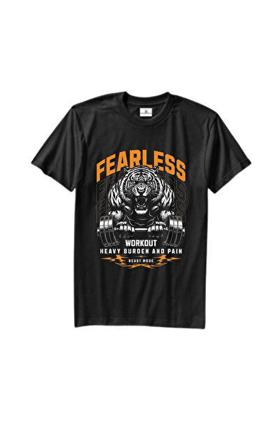 hediye Mix T-Shirt Model Fearless Design (Gift, Package Made, Note Written)