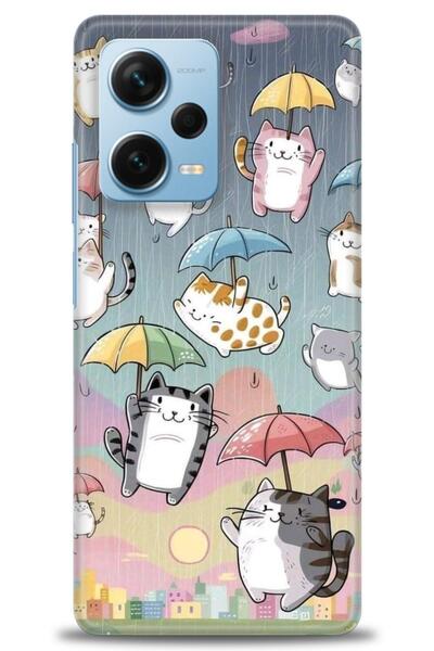 kılıfevreni غطاء متوافق مع هاتف Xiaomi Redmi Note 12 Pro Plus A+ Plus HD مطبو...