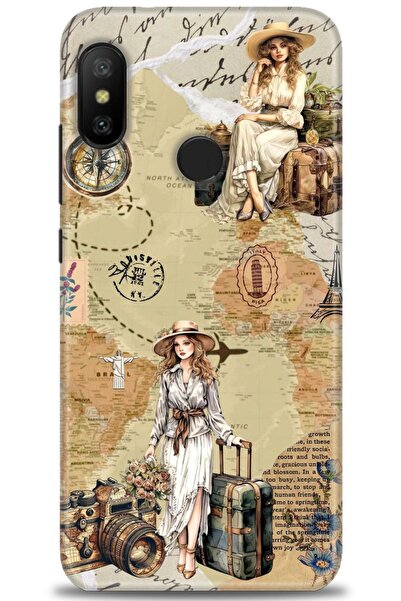 kılıfevreni غطاء متوافق مع هاتف Xiaomi Mi A2 Lite A+ Plus HD مطبوع - غطاء من ...