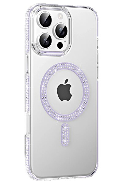 toyigoo غطاء ماج سيف من ابل ايفون 16 برو موف - ليلك - (5796) - VOANFD6677-1094