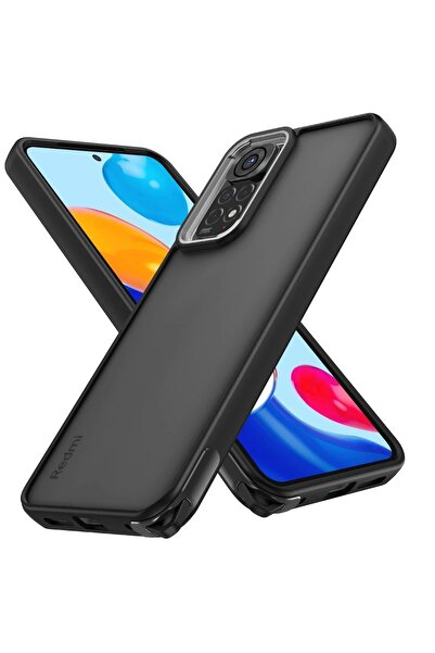 OEM غطاء حماية أنيق لهاتف Xiaomi Redmi Note 11 - أسود-(5796) - VOANFD9550-5236