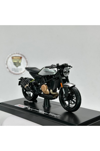 Maisto Diecast Husqvarna Vitpilen 701 1:18 Diecast Maket Motor – Metal Model Motosiklet
