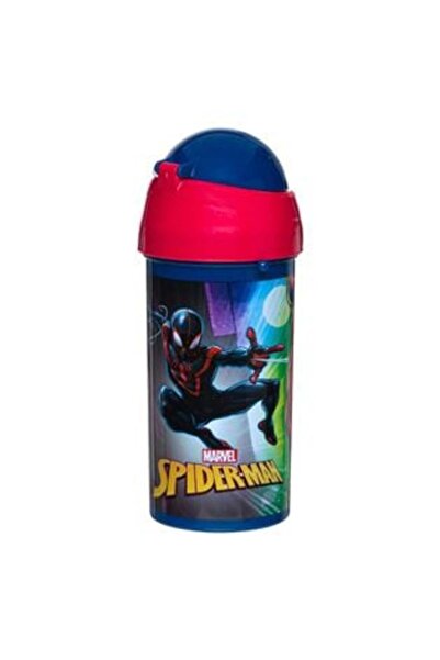 SPIDERMAN Pop Up Water Bottle with Patterned for Kids 500ml