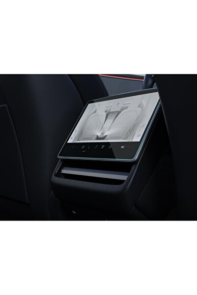 Mobilite واقي شاشة نانو غير لامع 9H متوافق مع تسلا موديل Y جونيبر لموديلات 2025-26 للشاشة الصغيرة الخلفية