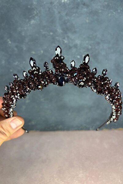 Fiyonks Atölye تاج العروس الفاخر، حناء فاخرة، تاج الزفاف