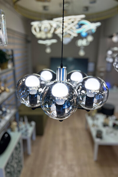 MINIMAL ETICARET VE BILGI TEKNOLOJILERI Globe Black & Silver Up Penta FÜME Ca...