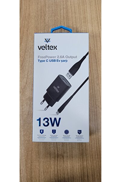 Veltex Type-C 13W Şarj Cıhazı
