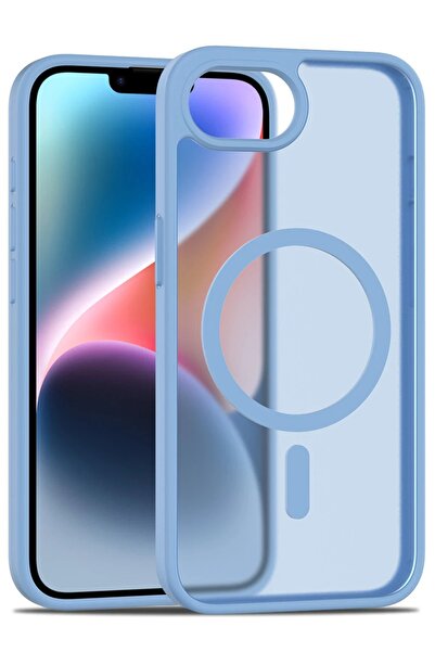 lowell home iPhone 16E Jota Magsafe Cover - Light Blue-(5796) - Loho6382-5054