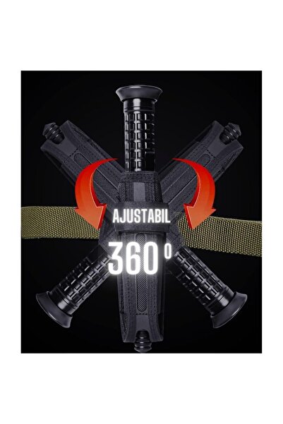 Hipolar Port Baston Telescopic, Rotativ, Toc tip Holster, Ajustabil cu Prindere pe Centura sau Chinga Molle