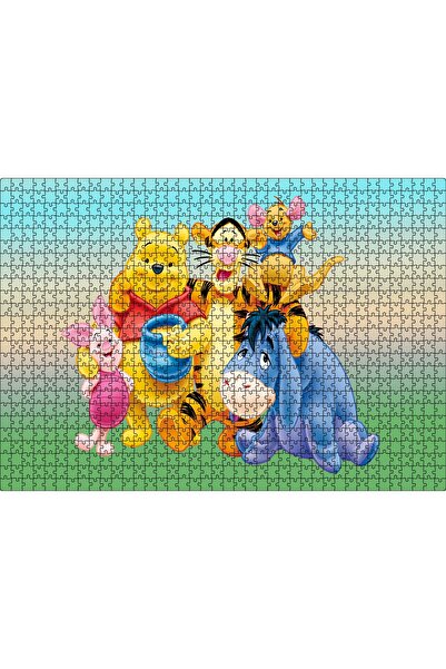 Cakapuzzle Cakasepetim Winnie The Pooh Tüm Karakterler 1000 Parça Puzzle Yapb...