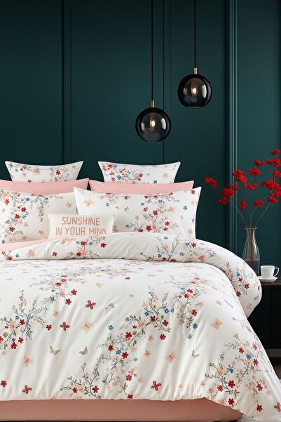Sheri Home %100 Organik Ham KumaşÇift Kişilik Nevresim Takımı – Doğal ve Sağl...