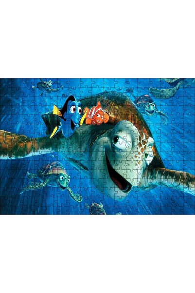 Cakapuzzle Cakasepetim Finding Dory Kaplumbağalar 120 Parça Puzzle Yapboz Mdf (Ahşap)