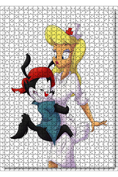 Cakapuzzle Cakasepetim Animaniacs and Attractive Nurse 1000 Piece Puzzle Jigs...