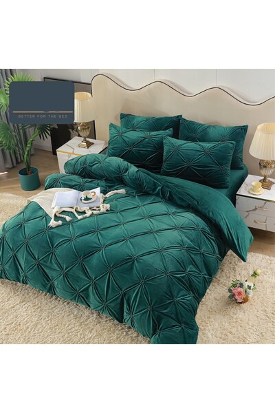 FIONNA.RO Velvet Lingerie With Elastic - Emerald Green