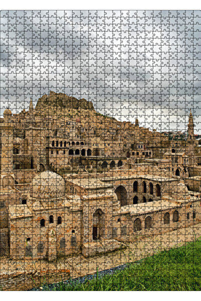 Cakapuzzle Cakasepetim Mardin 1000 Parça Puzzle Yapboz Mdf (Ahşap)