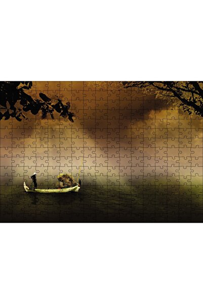 Cakapuzzle Cakasepetim Far East Load-Bearing Kayak 120 Piece Puzzle Jigsaw Md...