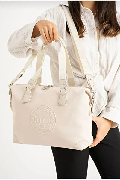 JP POLO Women's Original Just Polo Oversized Luxury Hand and Shoulder Bag Shoulder Bag Size: 33 X 40 cm