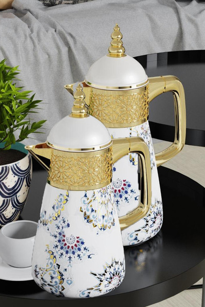 Generic Decorative coffee/tea thermos (thermos flask).