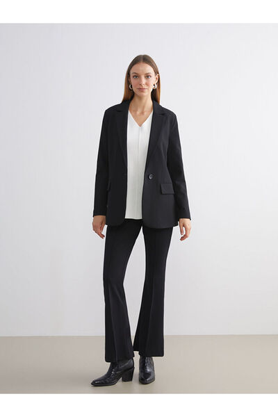 LC Waikiki Sparkling Choices from Shining Store |   Slim Fit Spanish Leg Women's Trousers