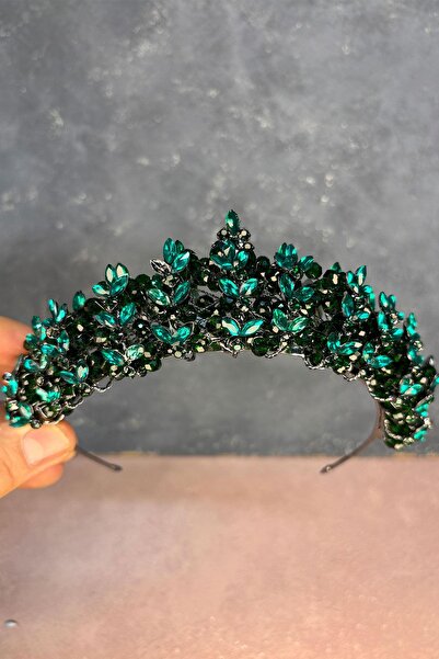 Fiyonks Atölye تاج زفاف فاخر من سيفيا، حناء فاخرة، تاج زفاف