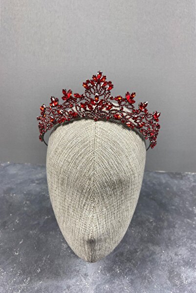 Fiyonks Atölye Opus Premium Bridal Tiara, Luxury Henna, Wedding Tiara