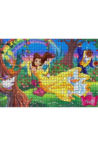 Cakapuzzle Cakasepetim Disney Çizgi Film Güzel ve Çirkin 1000 Parça Puzzle Ya...
