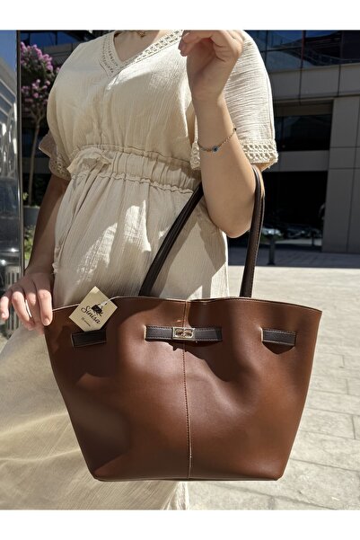 SİNİSA BAG Ženski model Leo od nubuka sa detaljnim zaključavanjem i Torba za ...