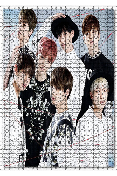 Cakapuzzle Cakasepetim BTS Kore Pop For You Albüm Kapağı 1000 Parça Puzzle Ya...