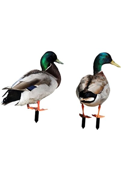 LEIBOO Set 2 decorațiuni de grădină sau de vânătoare, placă acrilică model ra...