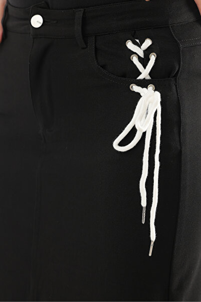 SUGA Black Galaxy Skirt