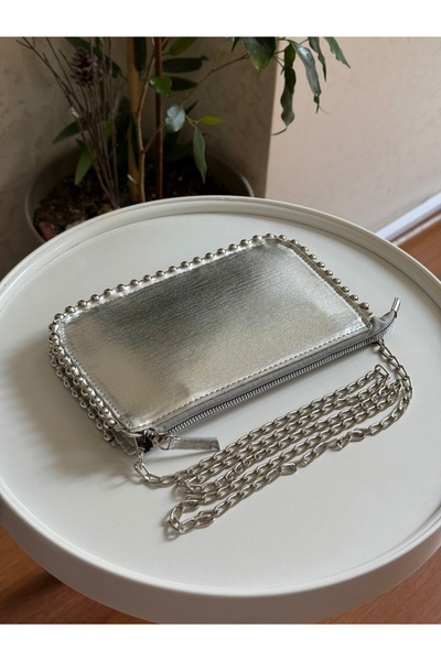 Bagnest Γυναικεία τσάντα ώμου με λεπτομέρεια με λουράκι αλυσίδας