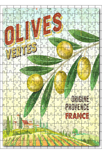 Cakapuzzle Cakasepetim Olive Garden Image on the Banner 255 Piece Puzzle Jigs...