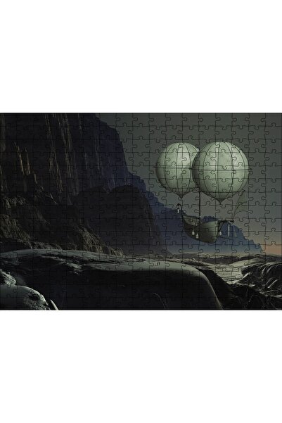 Cakapuzzle Cakasepetim Flying Ship Fantastic 255 Piece Puzzle Jigsaw Mdf (Wood)