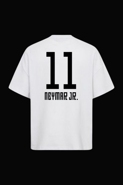 Dupe Design Neymar Jr. Baskılı Oversize T-shirt