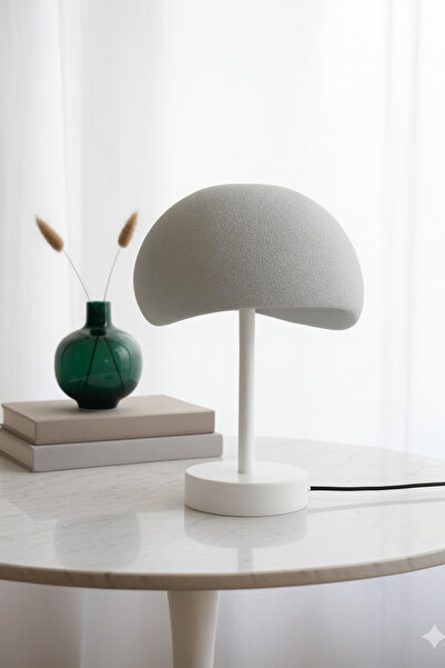 Limon 3D Desing Concrete Lampshade White Rustic E27 Modern Chandelier Bohemian Concrete Look.