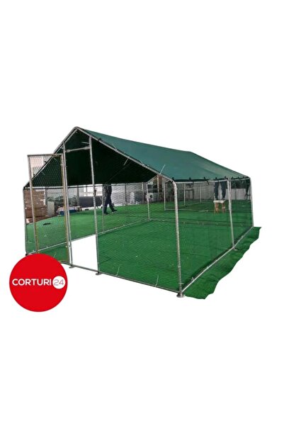 Martin Corturi Evenimente 3x3 m Cotet / Tarc pasari din otel galvanizat