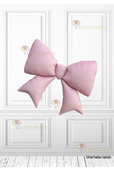 LOTUS PARTY بالون فويل على شكل فيونكة بلون كريمي - بالون فويل على شكل فيونكة ...