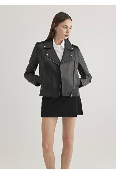 Mavi M. 1110221 -900 Jachetă motociclist neagră pentru femei