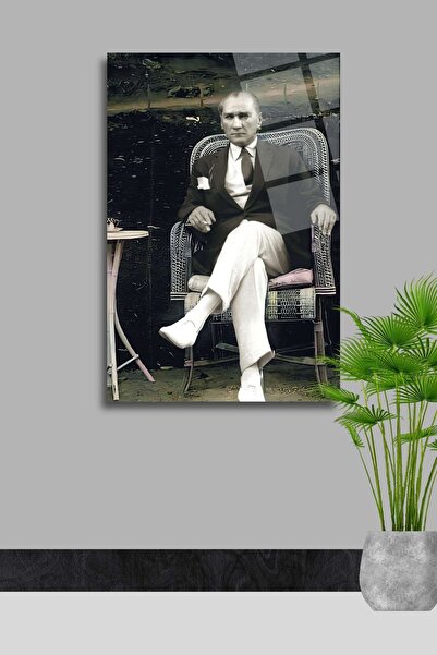 HMDS CONCEPT Pictură pe sticlă Mustafa Kemal Atatürk 377