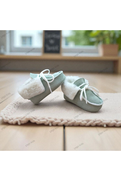 Çago kids أحذية إلشادم الشتوية من الجلد المدبوغ، بطانة داخلية من الفرو تحافظ ...