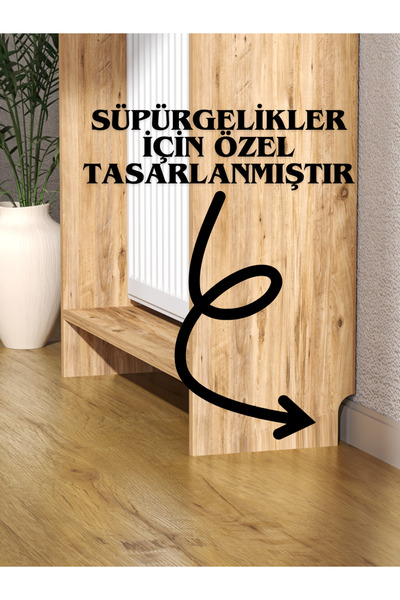 BAGAX ORİON ÇİFT KAPAKLI PETEK KAHVE KÖŞESİ DRESUAR 2 ADET RAF HEDİYE