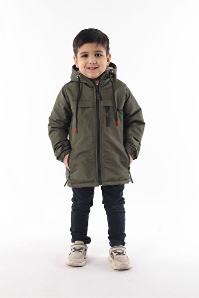 ABİLLİTA Children's Water and Windproof Fur Jacket